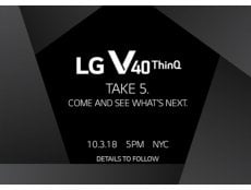 Фото Смартфон LG V40 ThinQ с пятью камерами будет представлен 3 октября